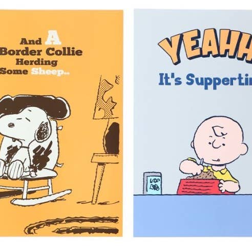 K-Wonderland – wholesale Anteckningsbok – Peanuts Snoopy & Friends Line anteckningsbok2