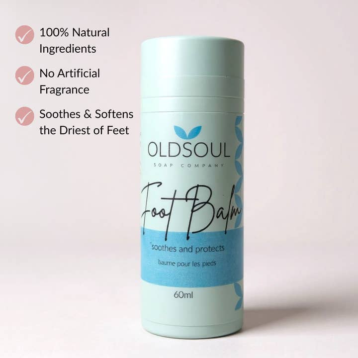 Old Soul Soap Company Inc. - Wholesale Foot Cream - Peppermint Foot Balm1