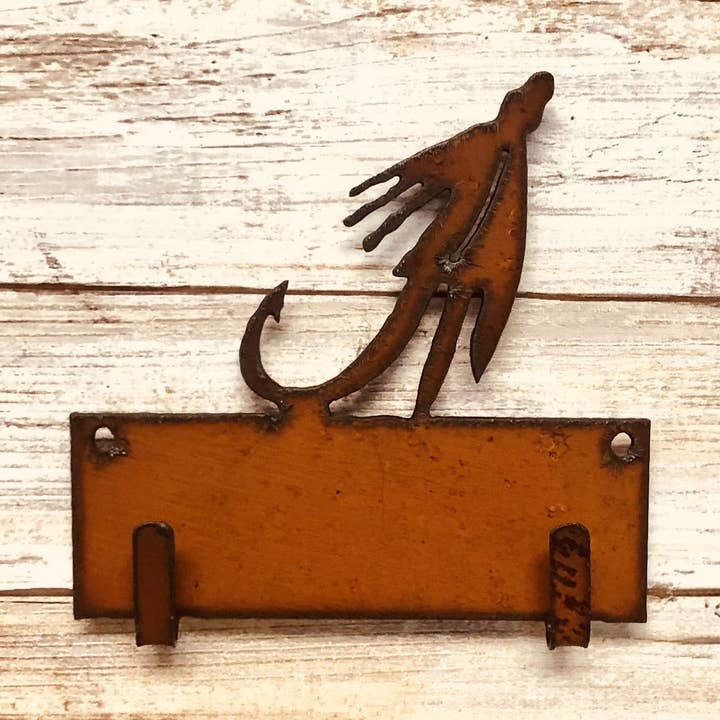 Universal Ironworks USA - Wholesale Wall Hook - Fishing Fly Double Key Hook0