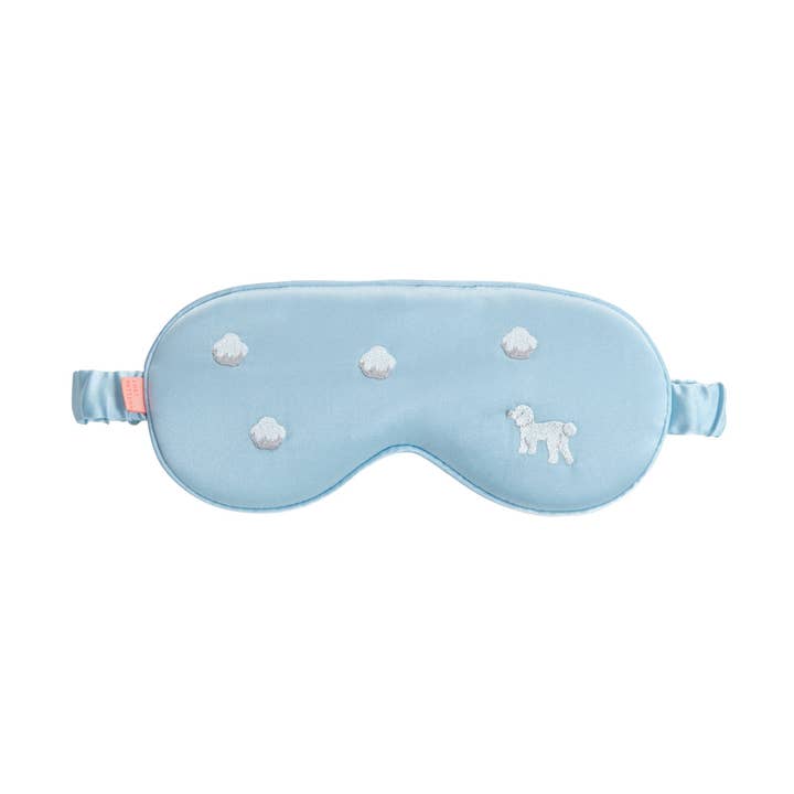 "Pan Pan" Silk Sleep Eye Mask for wholesale by Lost Pattern NYC