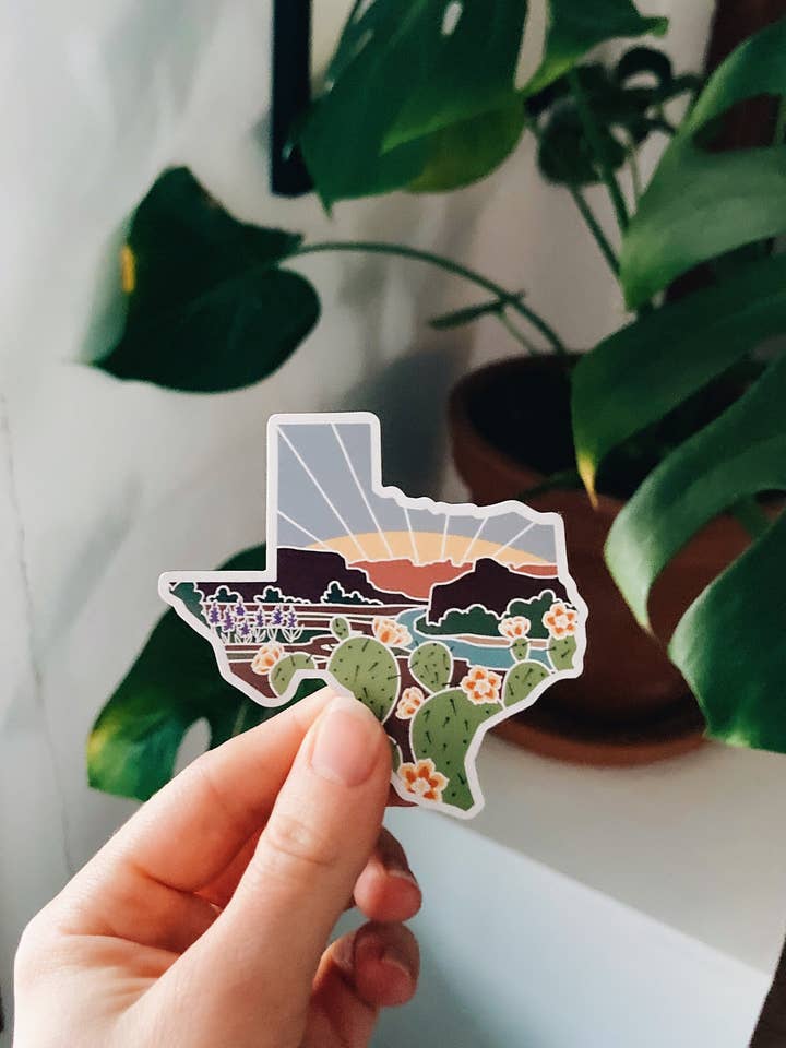 Texas Lightweight Magnet for wholesale by Summer Stokes