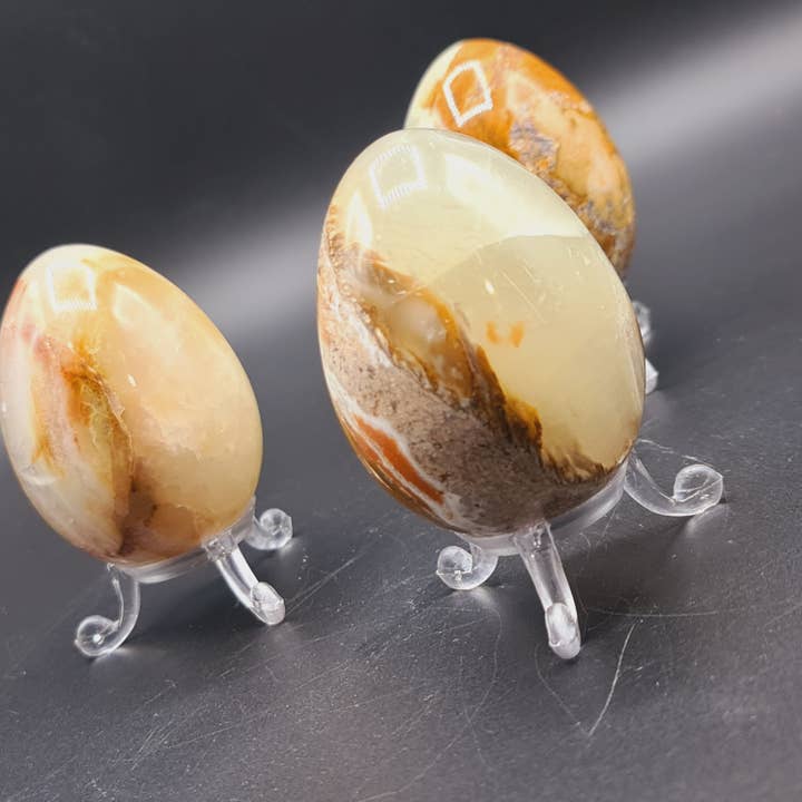 Gemstone Gifts Ltd. - Vente Décorations de table - Oeuf en cristal onyx4