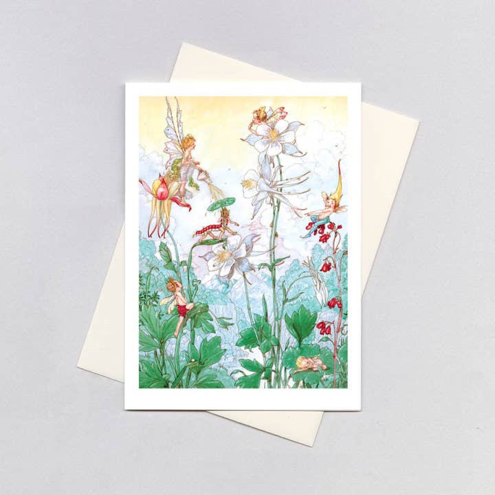 Columbine Fairies - Fairies Gratulationskort för wholesale av Laughing Elephant