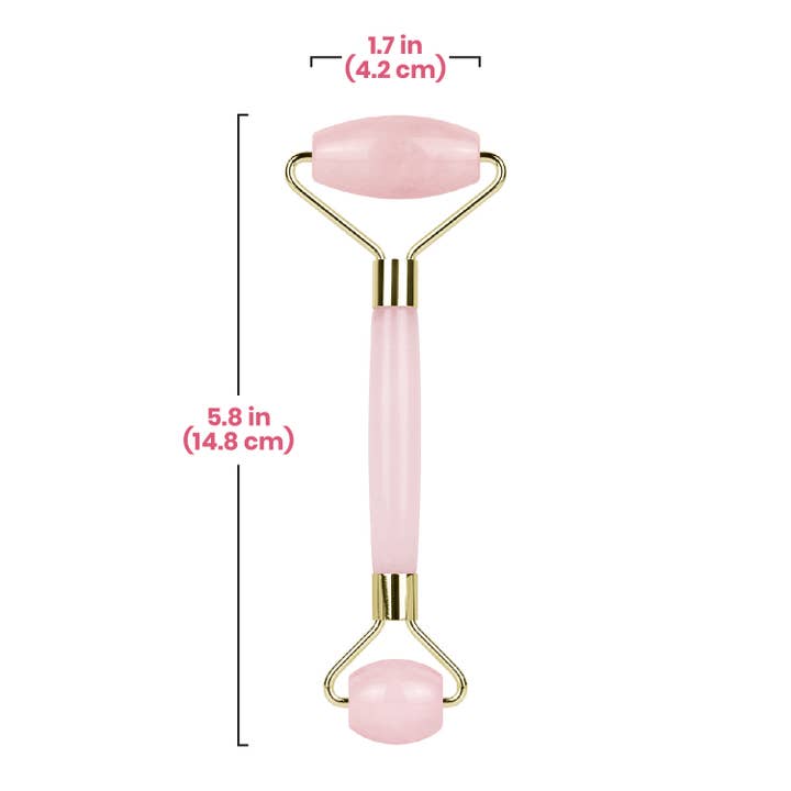 Lindo - Wholesale Face/beauty roller - Lindo Rose Quartz Roller4