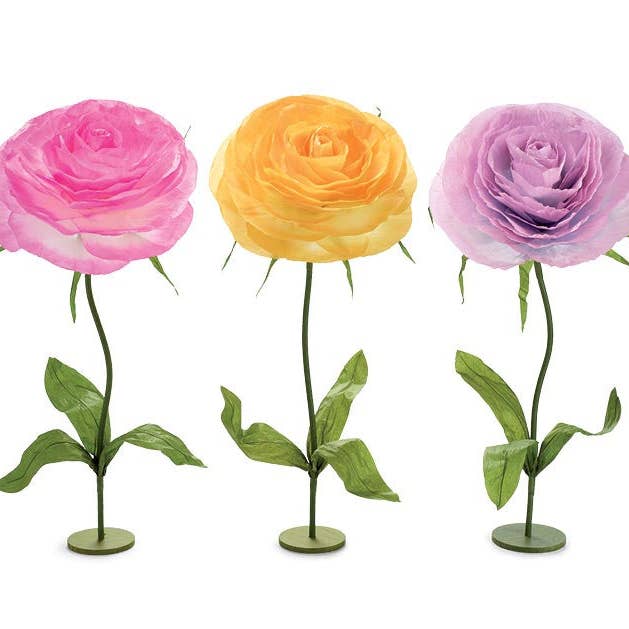 FLORES EXTRA GRANDES - JUEGO DE 3 para venta al por mayor de Dunn Deals