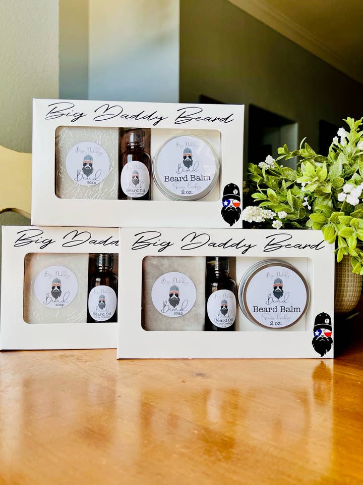 Big Daddy Beard Starter Sets for wholesale by Big Daddy Beard LLC