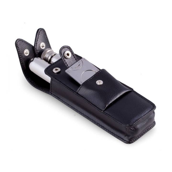 BeyBerk International - Wholesale Heupfles - Roestvrijstalen kolf en sigarenbuis en snijder0