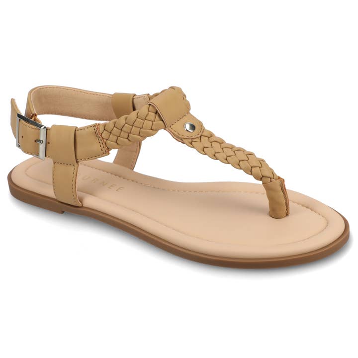 Journee - Wholesale Sandals - Women's - Genevive T-Strap Sandals In Faux Leather14