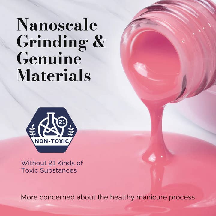 MELODYSUSIE - Wholesale Nail polish - Fleurwee Gel Nail Polish Plant-based - P45 Powder-Purslane3