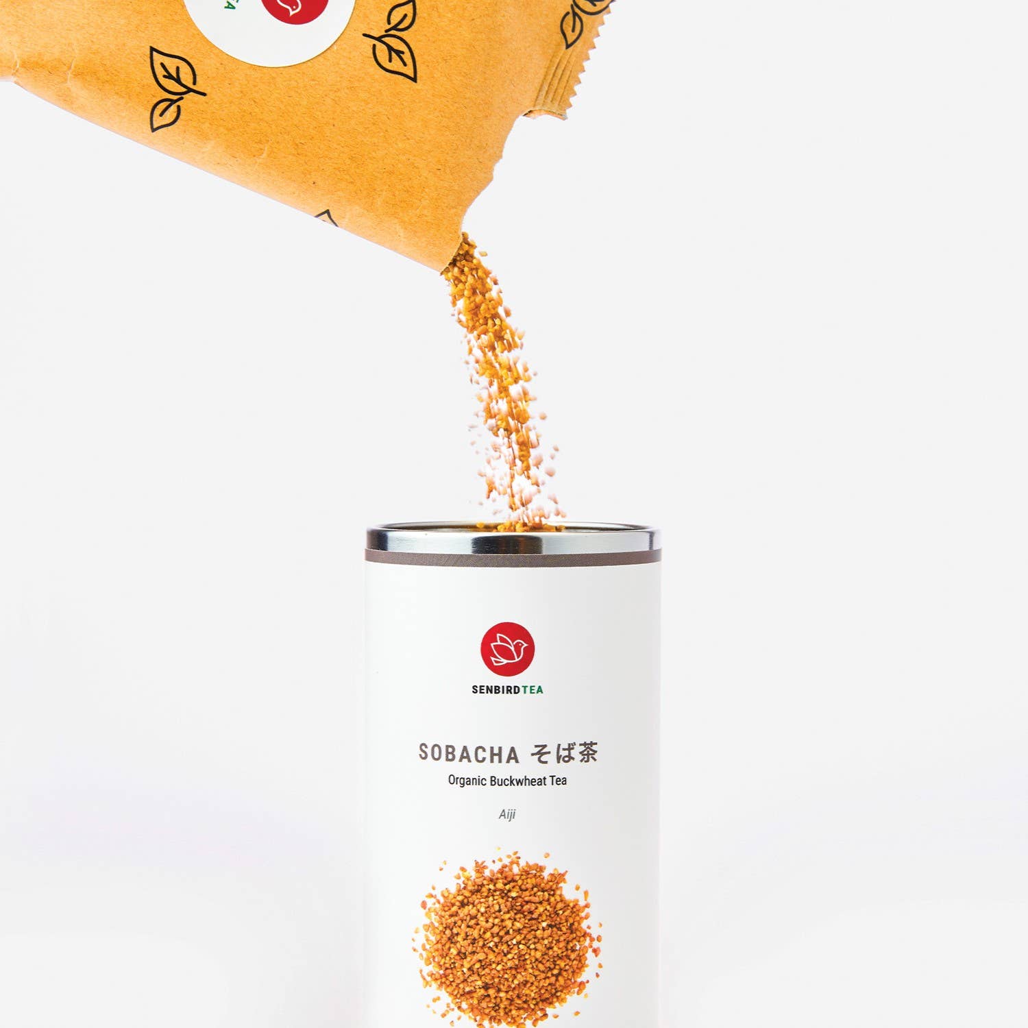 Senbird Tea - Wholesale Loose Tea - Sobacha Aiji - Japanese Buckwheat Herbal Tea | 120g6