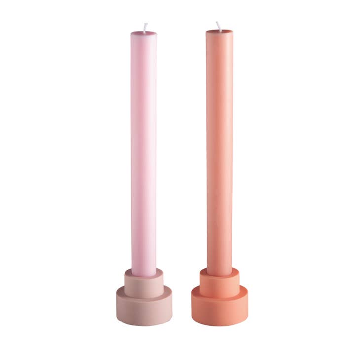 porter green | style + sustainability - Wholesale Candle holder - Peach + Petal |Flipp Sml| Silicone Unbreakable Candle Holder3
