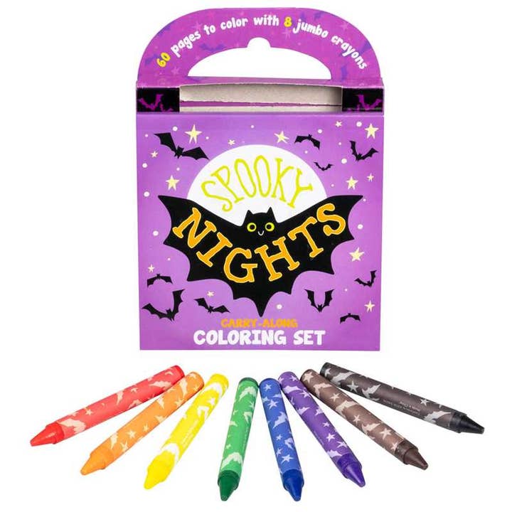 Simon & Schuster - Wholesale Coloring & Activity Book - Kids & Baby - Spooky Nights by Editors of Silver Dolphin Books2