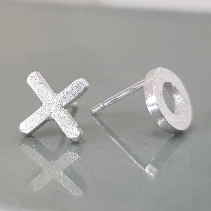 Hugs and Kisses Earrings for wholesale by Anna Calvert Jewellery