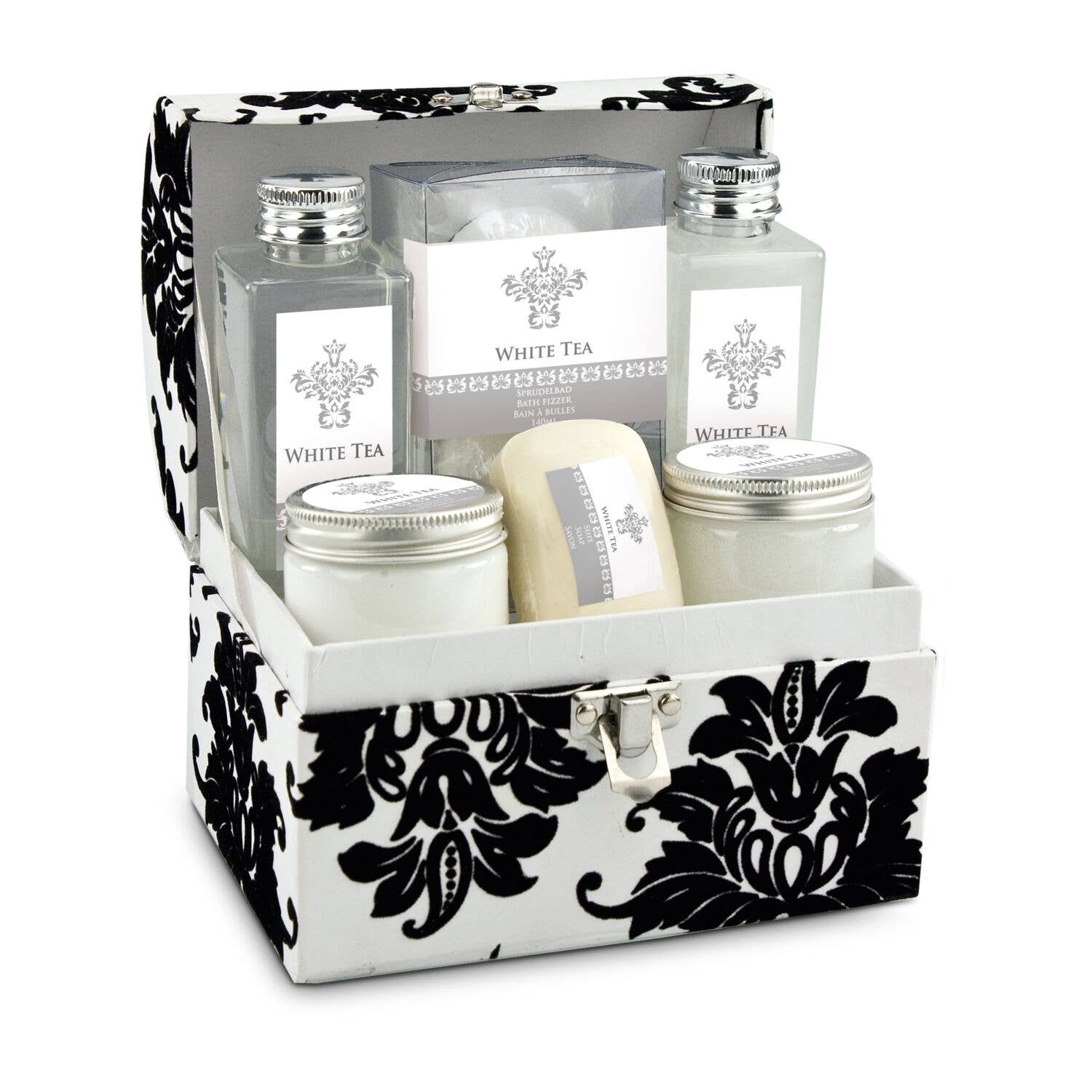 ROEMER WELLNESS - Wholesale Bath & Body Set - Wellness gift set: white tea1
