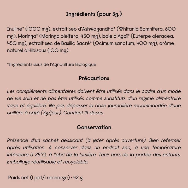 Hygée - Wholesale Powdered Health Drink - Serenity3