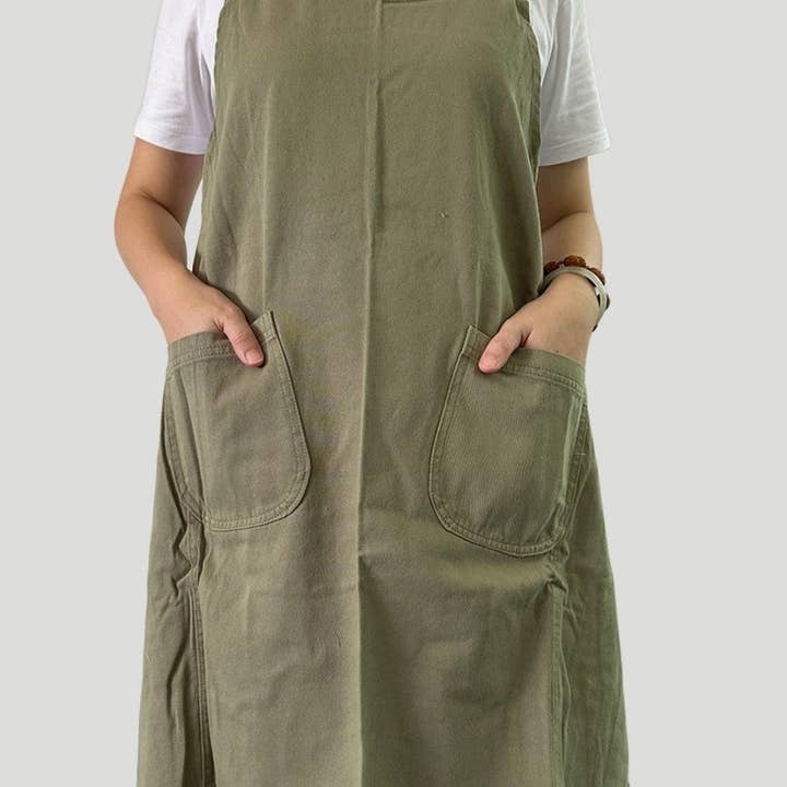 Fodory - Vendita all'ingrosso Grembiuli - Grembiule in tela di cotone7