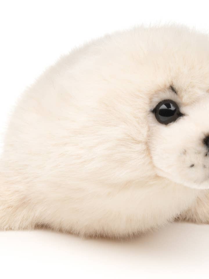 Seal white - 32 cm (length) - Cuddle/Plush toy for wholesale by Uni Toys