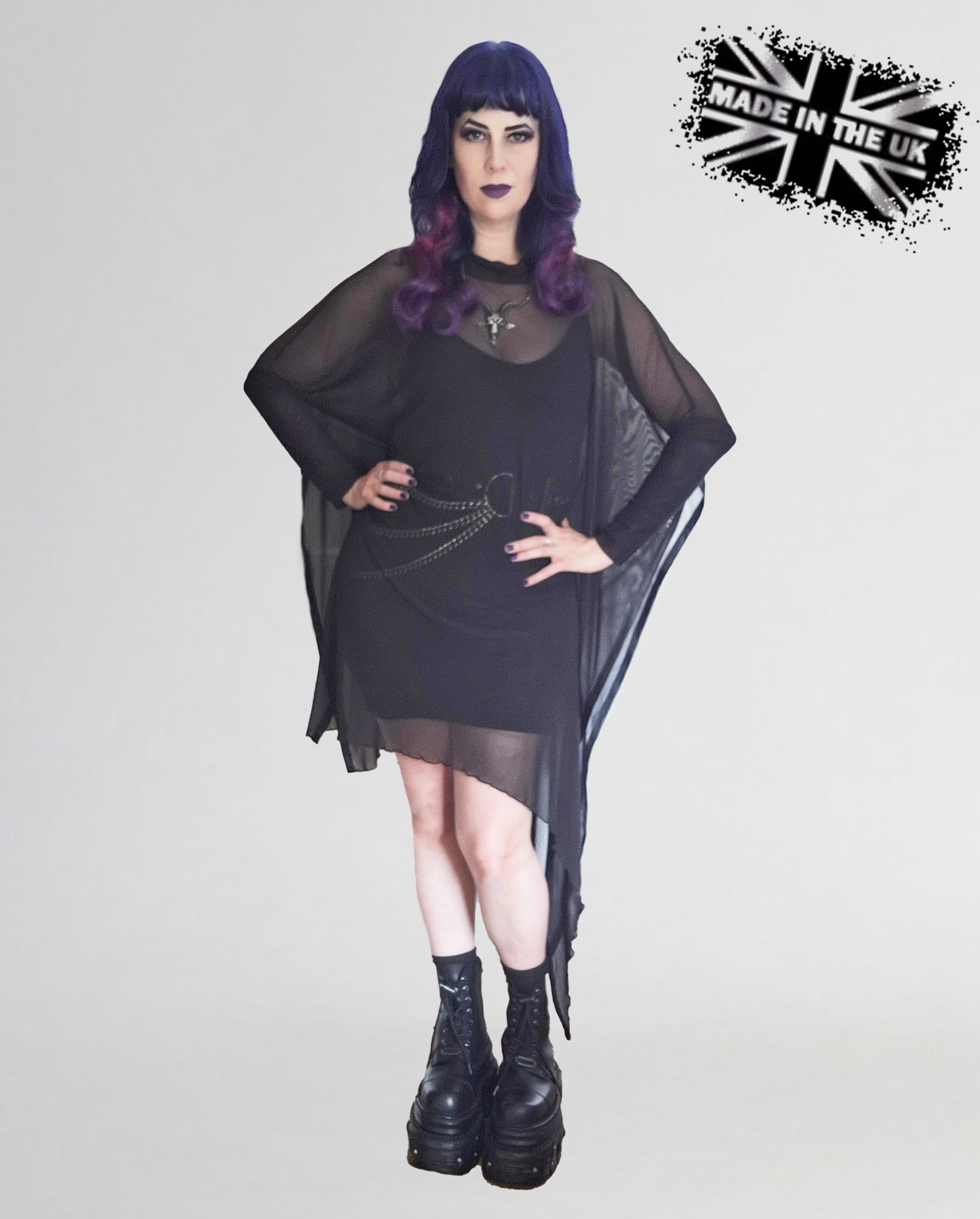 Necessary Evil (Kate's Clothing Ltd T/As) - Wholesale Dress - Women's - Necessary Evil Anahita Mesh Layer Dress5