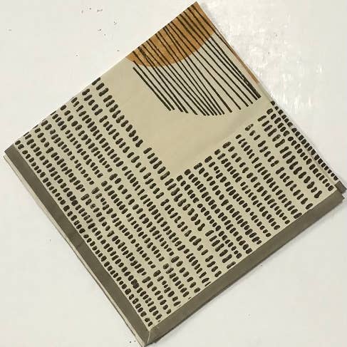 Serviettes Retro Doodles Multi pour la vente par natural habitat