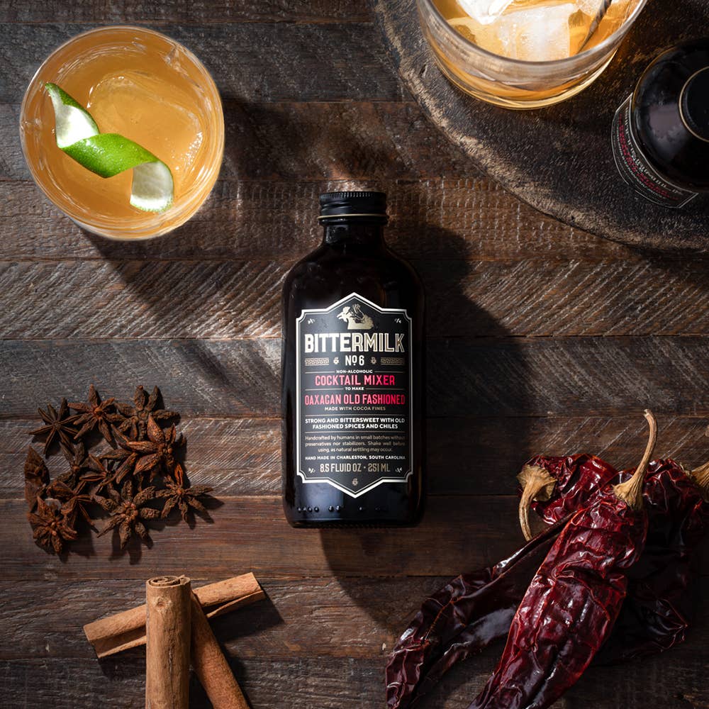 Bittermilk Bottling Co. - Wholesale Cocktail Mix/Syrup - Bittermilk No.6 - Oaxacan Old Fashioned2