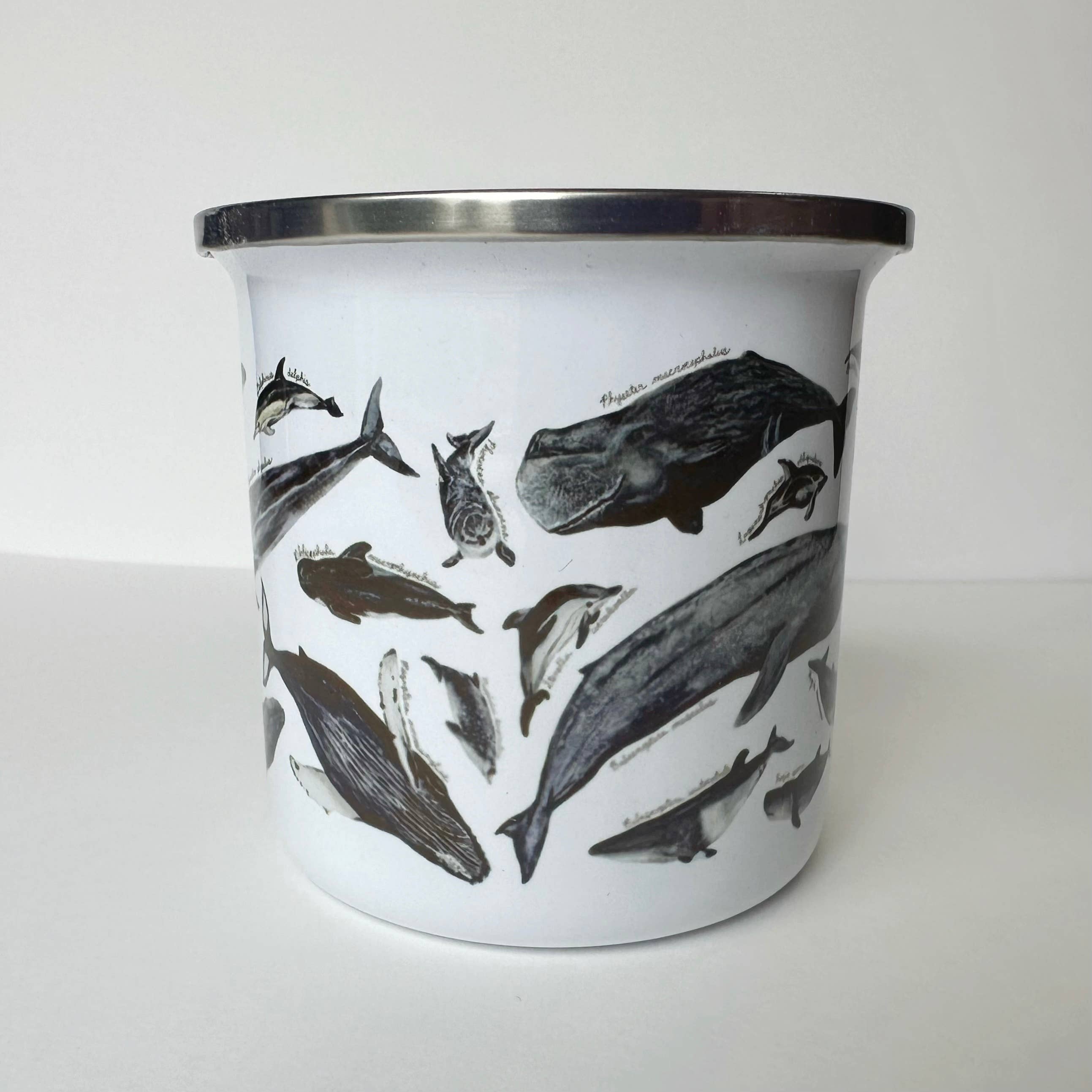 Brush & Bark - Wholesale Coffee Mug - Whales and Dolphins Camping Mug3