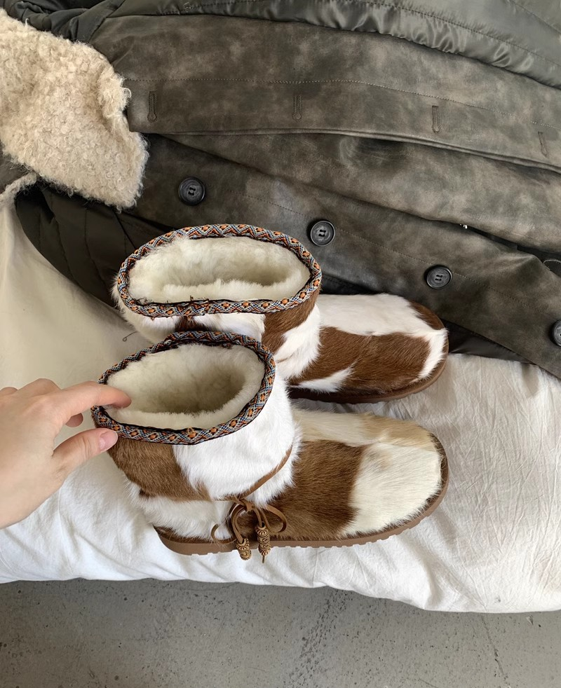 MOGSki LLC – wholesale Snökängor - Dam – Damers avslappnade och mångsidiga varma enkla snöstövlar6