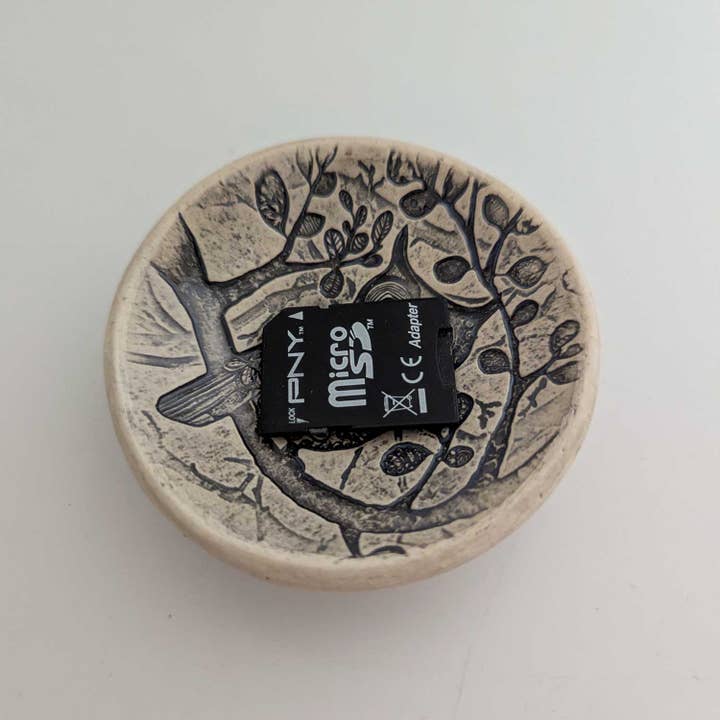 Walton Clay Studio - Wholesale Jewelry Dish - Pottery Dish Bowl - Owl1