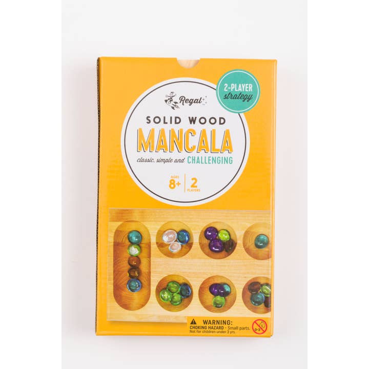 Regal Games - Wholesale Board Game - Regal Games Mancala Foldable Wooden Board Game