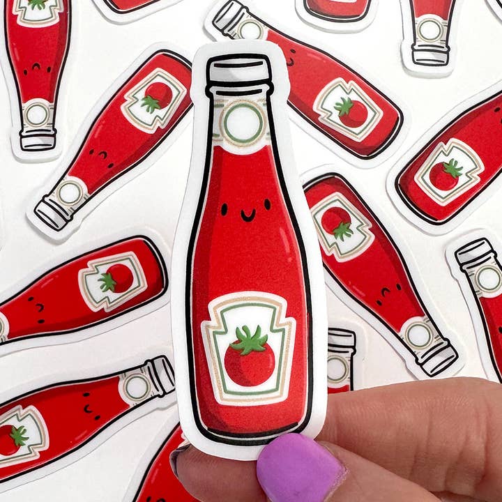 Mini Adesivo Ketchup por atacado de Shop Emily M
