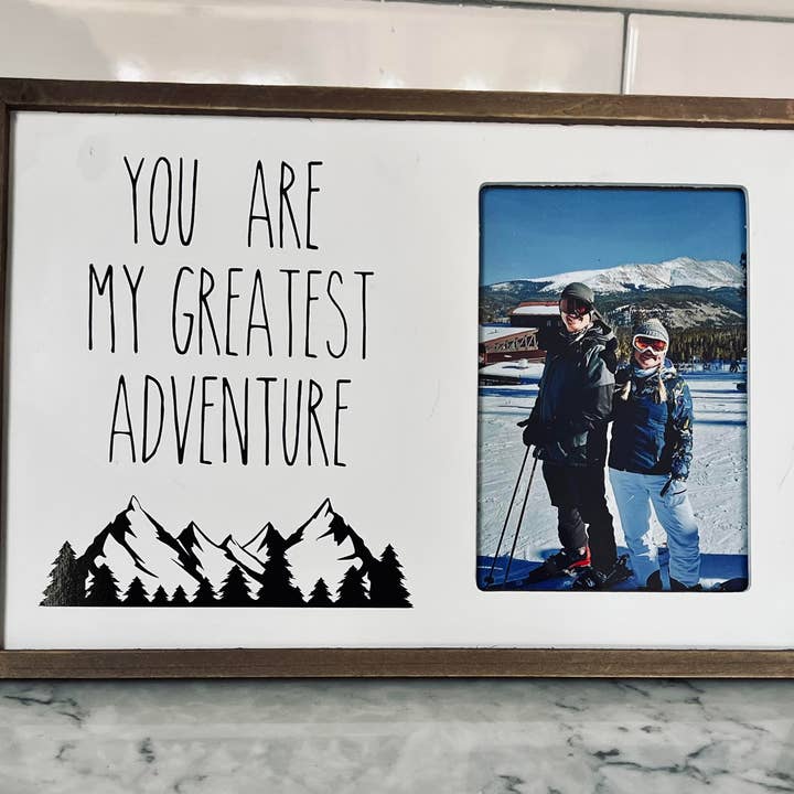 Mountain bildram för wholesale av Tulle + Timber