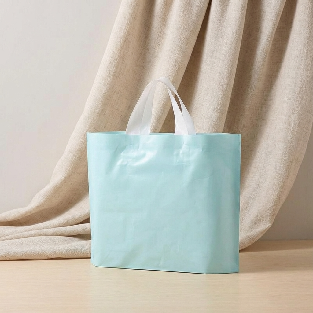 ByHome - Wholesale Gift Bag - 50pcs, 3 sizes Tiffany blue PVC gift bag with white handle7