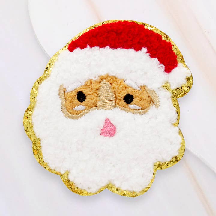 Santa Iron On Patch for engroshandel hos Sensibling Corp.