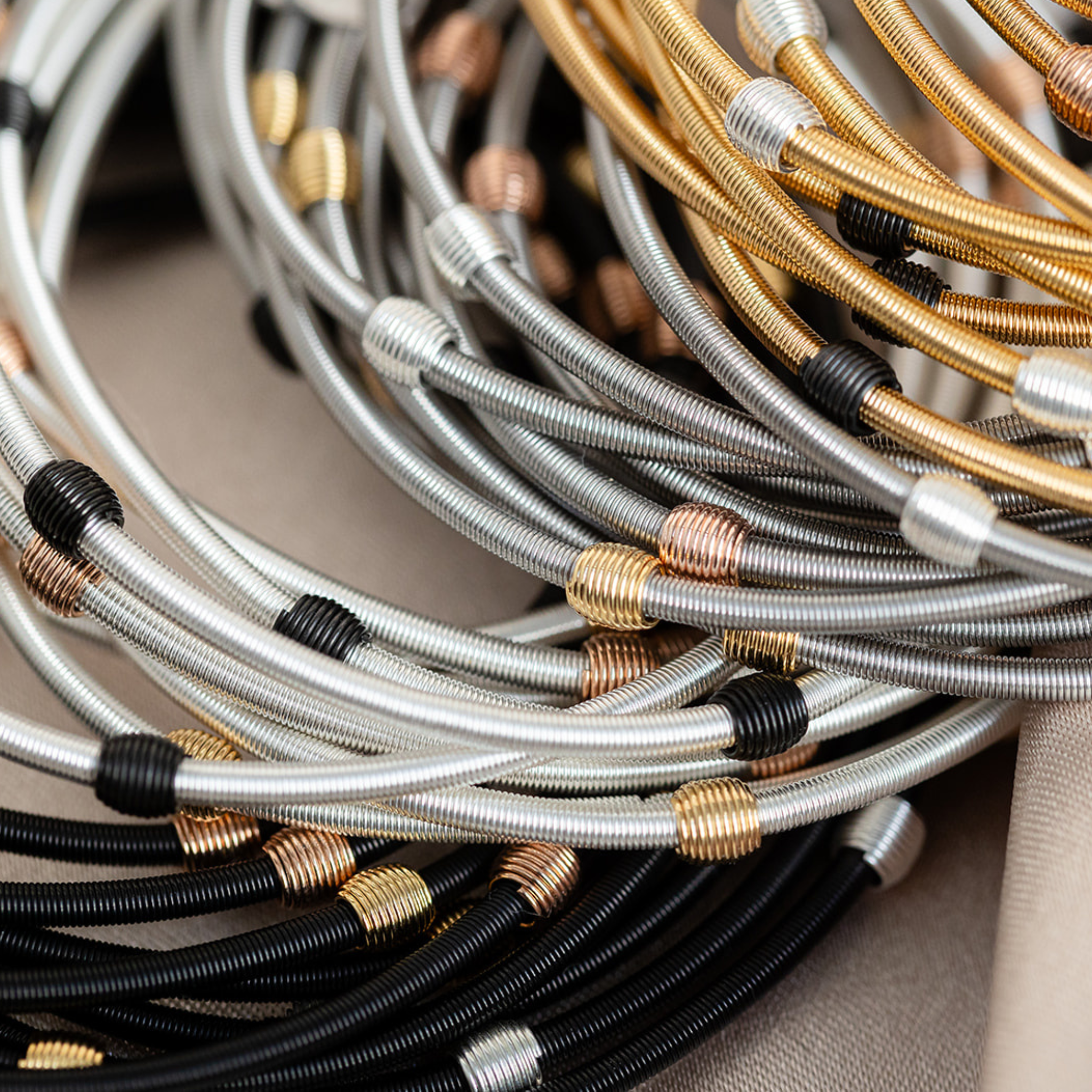 EMERSON & OLIVER - Wholesale Beaded Bracelet - Gold Beaded DIA Bracelets4