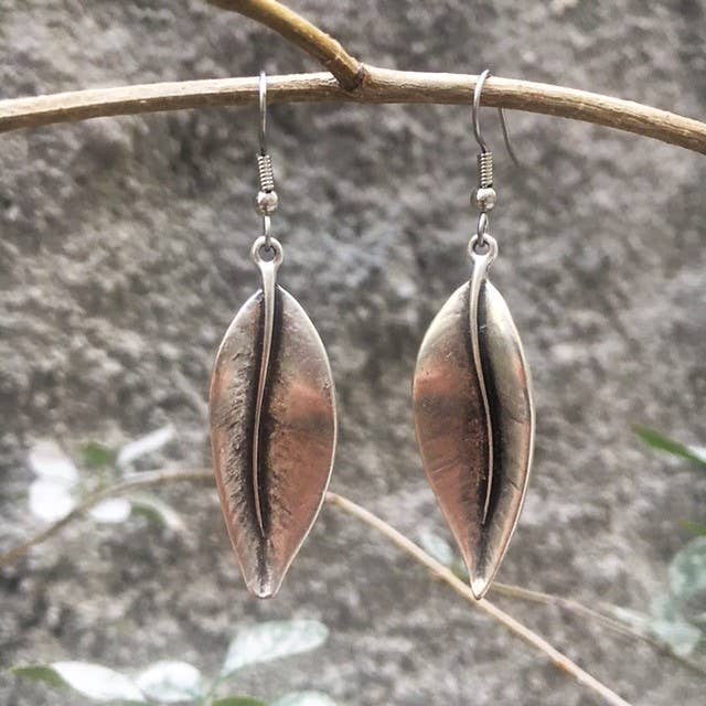 Volare – Brincos de argola por atacado – Brincos de Folha de Oliveira da Anatólia1