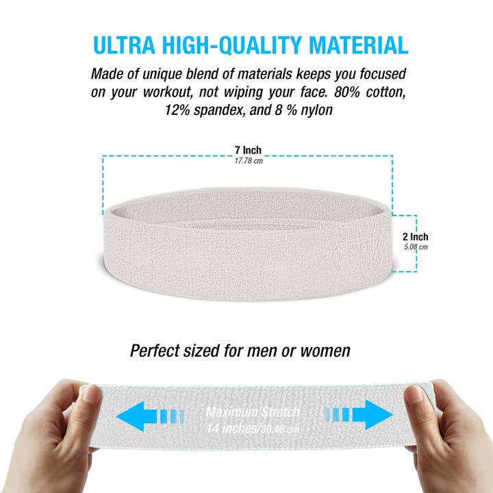 Runners Essentials by Without Limits - Wholesale Fashion Headband - Women's - Headband / Wristband Set18