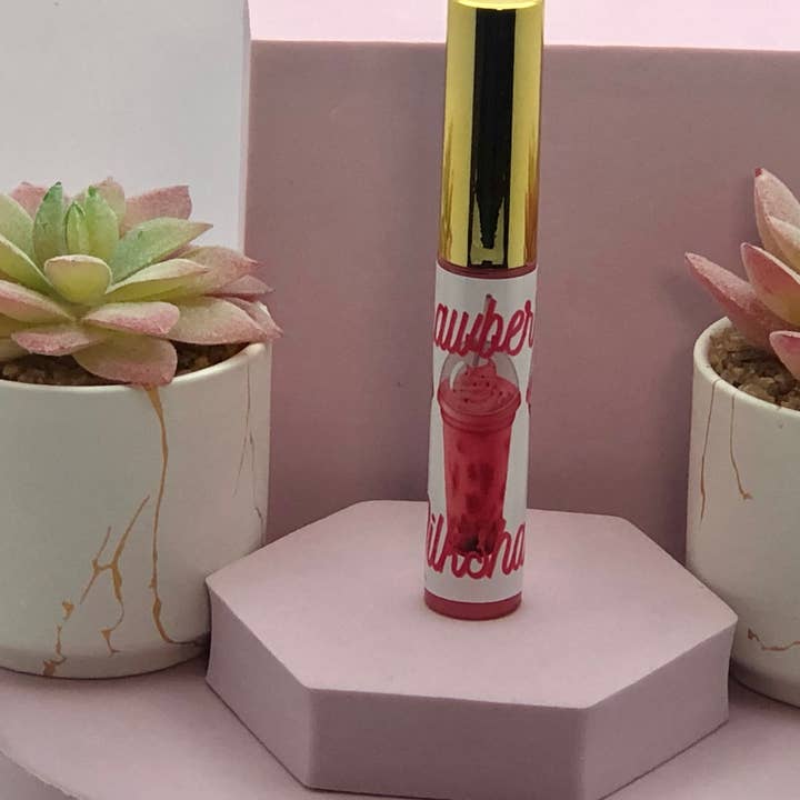Cleo Nala – Engroshandel Lipgloss – Jordbær Milkshake Lip Gloss