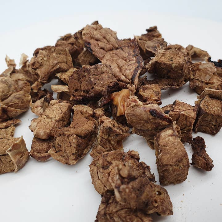 TickledPet - Wholesale Pet Treats - Dog - Natural USA Beef Lung Crisps (clear bag)1