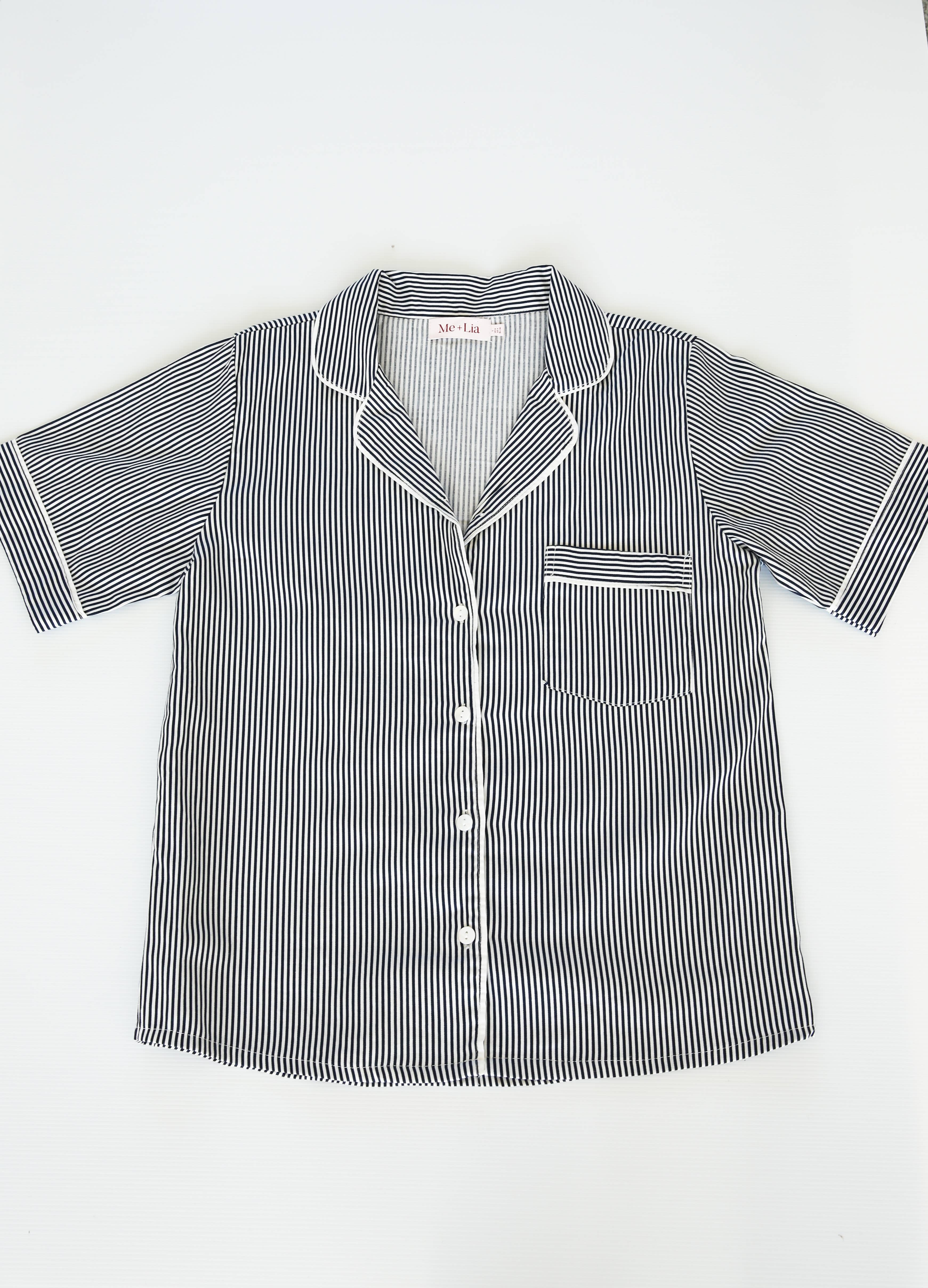 Me+Lia - Wholesale Sleepwear Set - Women's - Cecile PJs Pyjama Short Set  - Navy4