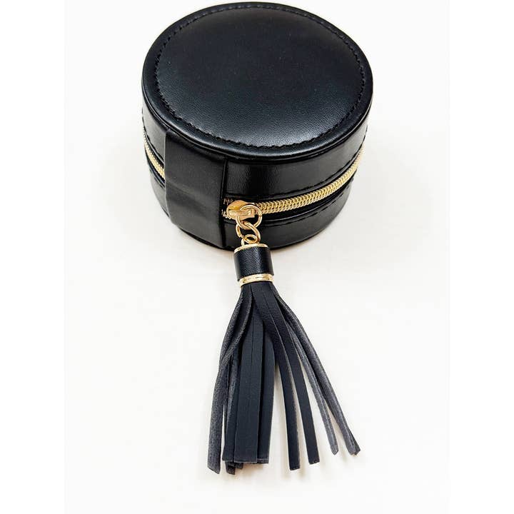 MIX COLOR Mini PU Travel Jewelry Case for wholesale on Faire