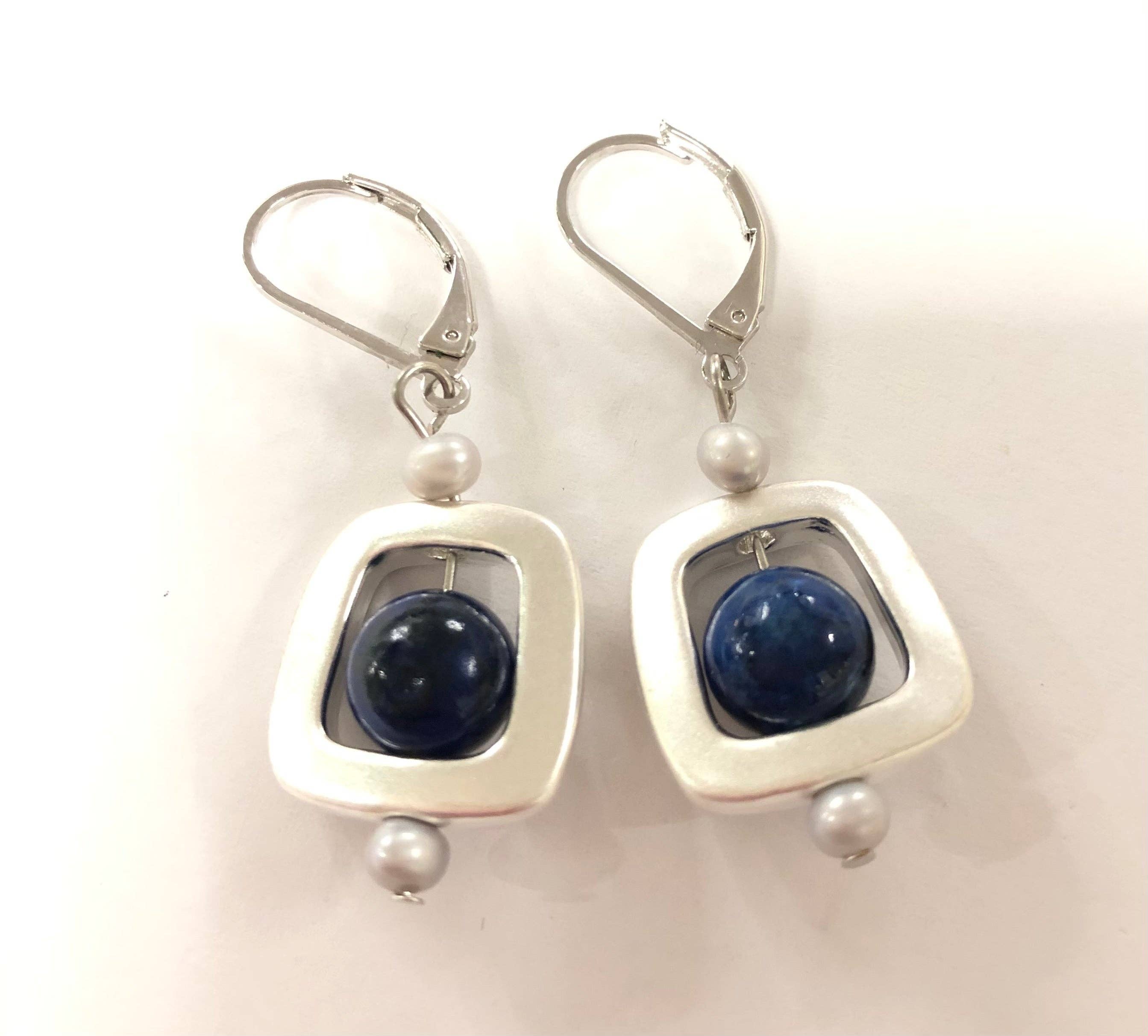 Studio G - Wholesale Dangle Earrings - #57E Brushed Bead Earring5