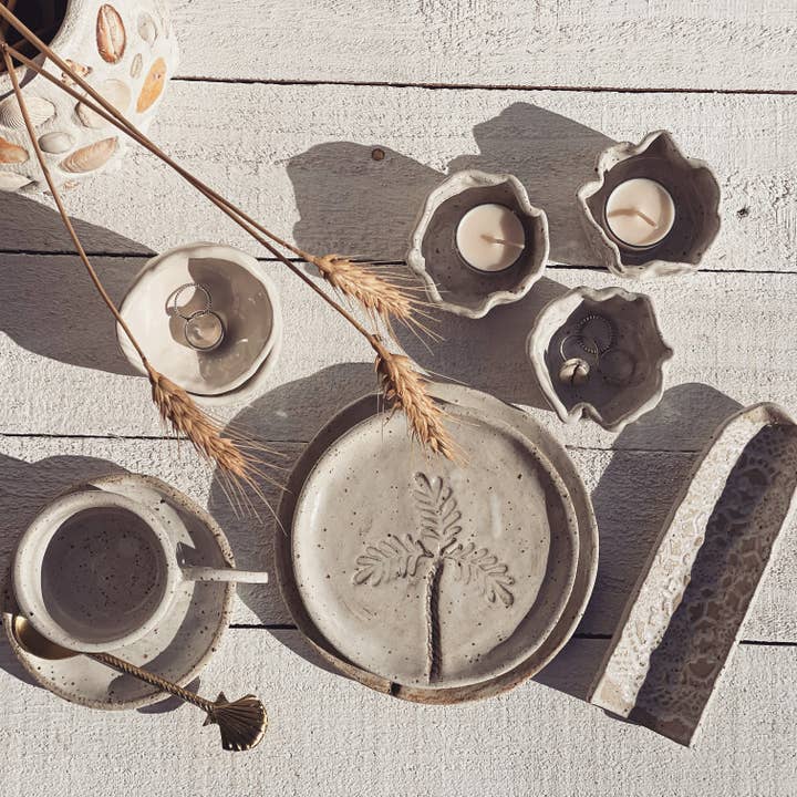 saide. - Wholesale Candle holder - soleil pinched tealight holder | trinket bowl8