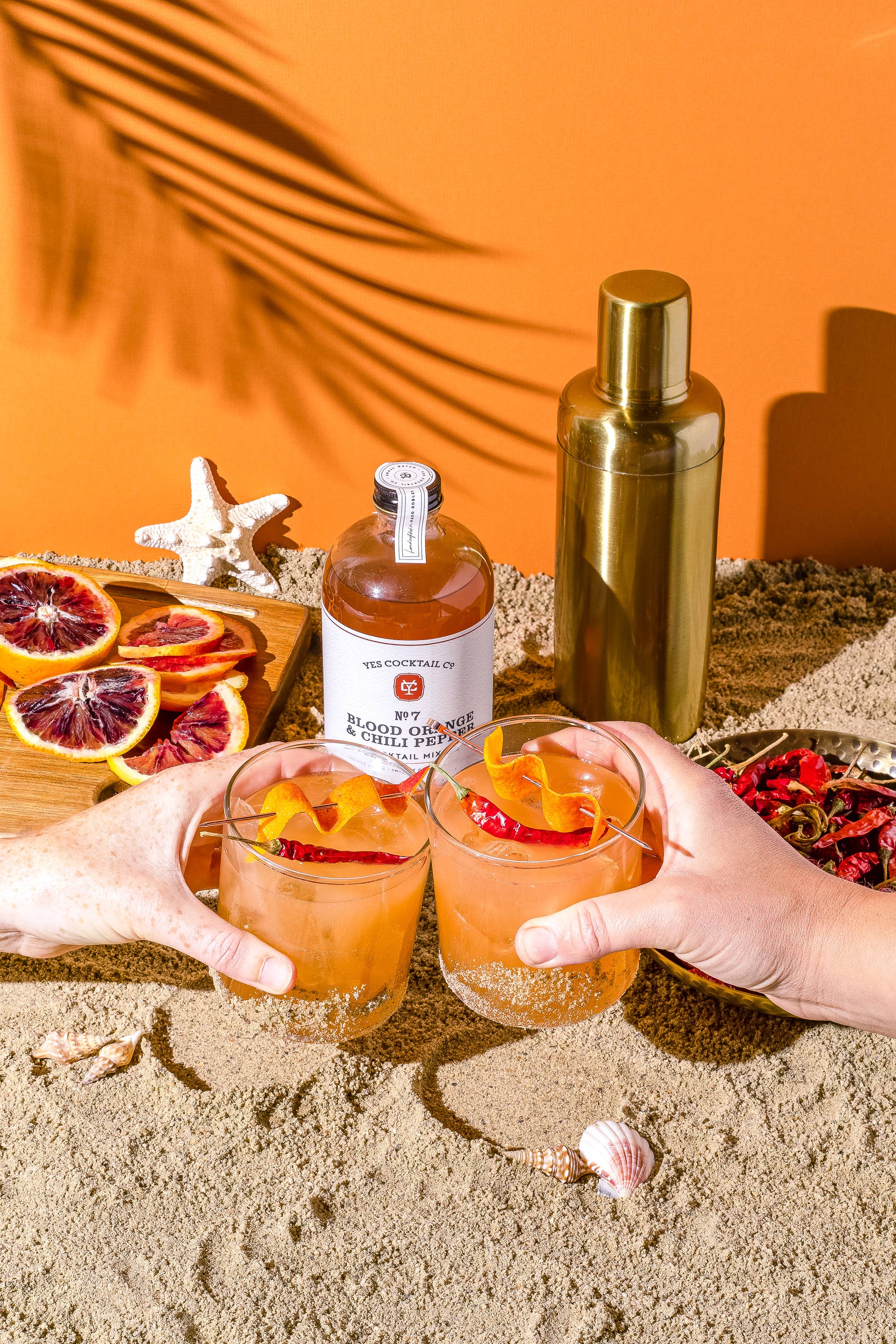 Yes Cocktail Co - Wholesale Cocktail Mix/Syrup - Blood Orange & Chili Pepper Cocktail Mixer7