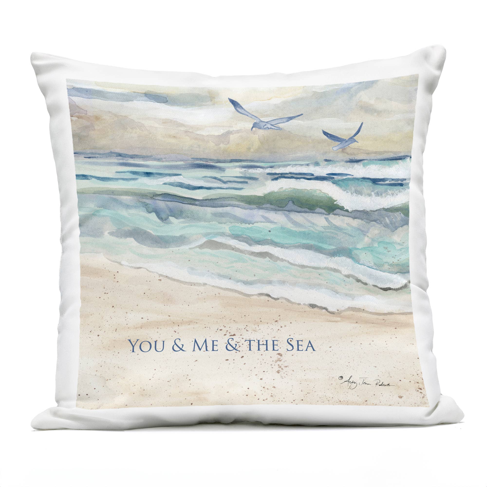 Stupell Industries - Wholesale Throw/Decorative Pillow - Muted You Me & The Sea - Decorative Throw Pillow, 18x186