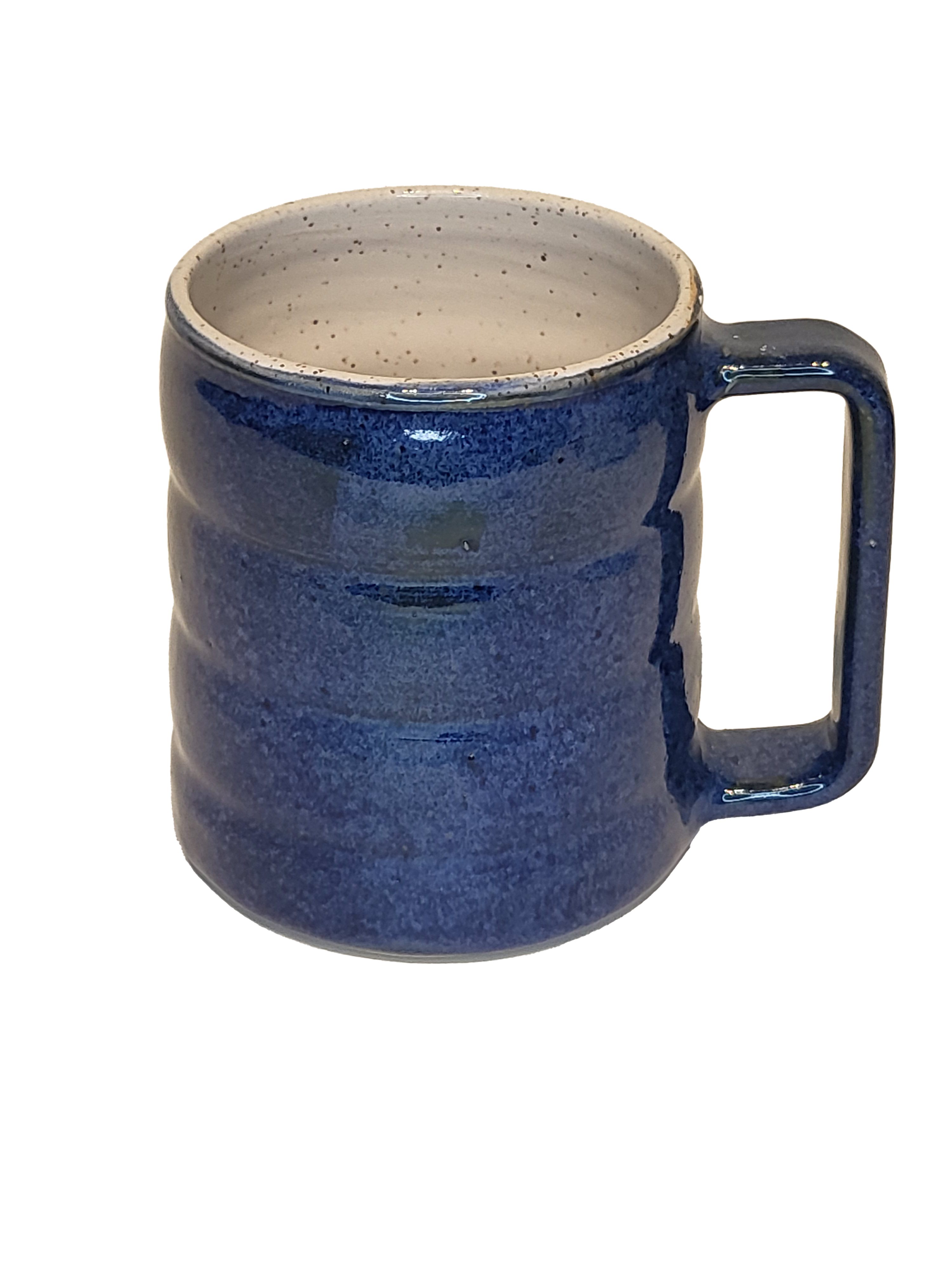 Stoney Ridge Pottery - Vente Tasse à café - Mug à café ondulé en grès fait main3