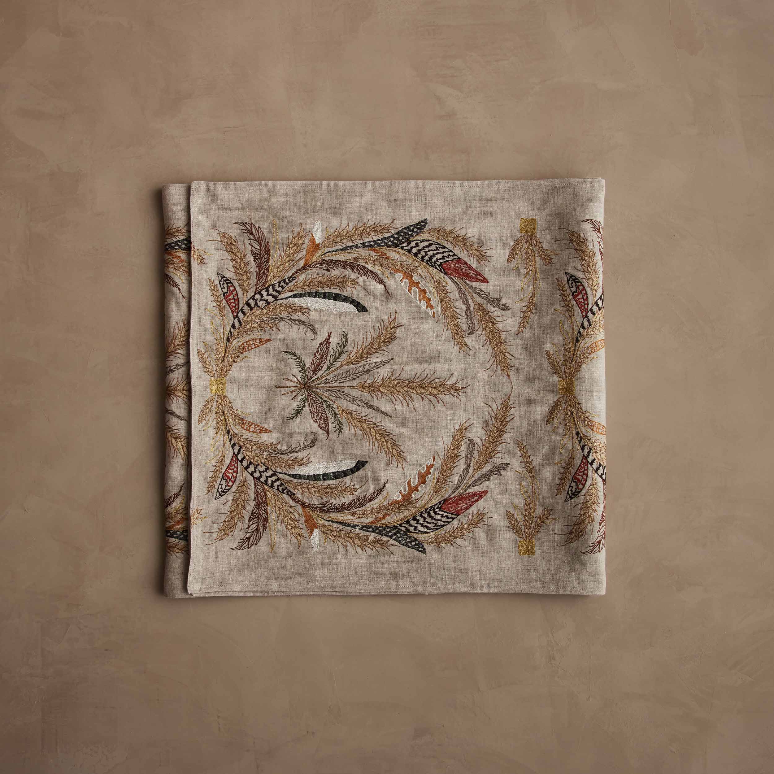 Coral & Tusk - Wholesale Table Runner - Wheat Harvest Table Runner