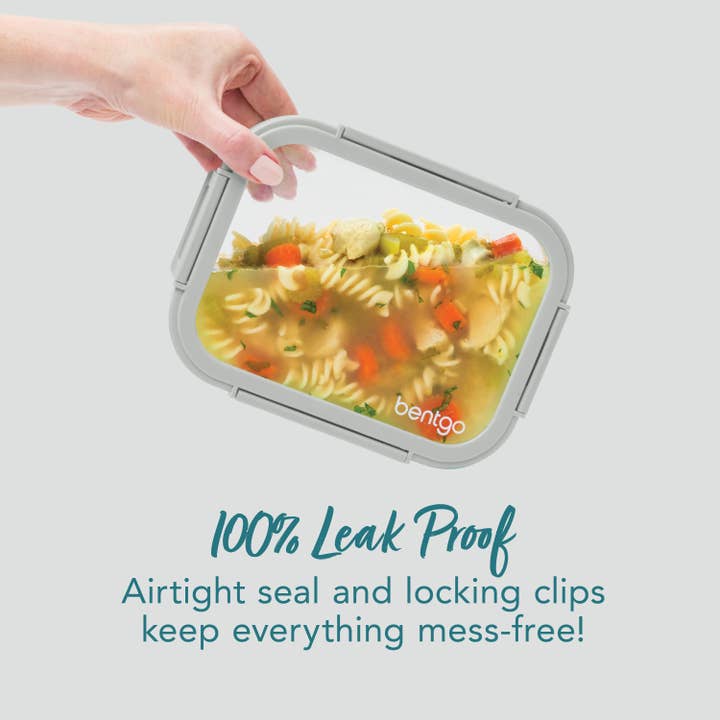 Ripple Distribution - Wholesale Food Storage Container - Bentgo Glass Leak-Proof Glass Food Storage-4.4 Cup Container