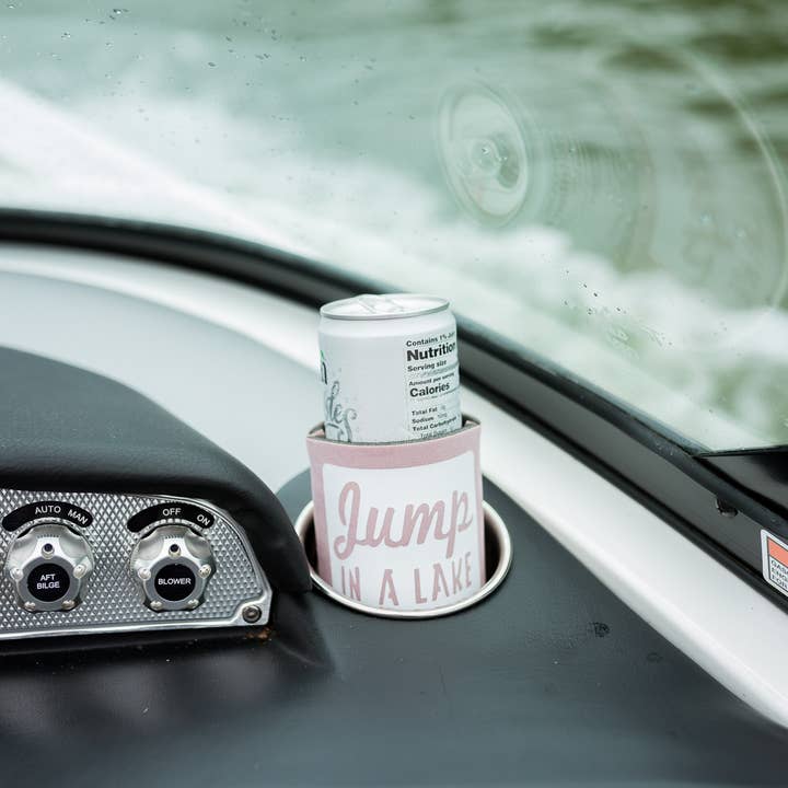 Daisy Lane - Wholesale Drink huggers & koozies - Beer Can Holder Go Jump in a Lake