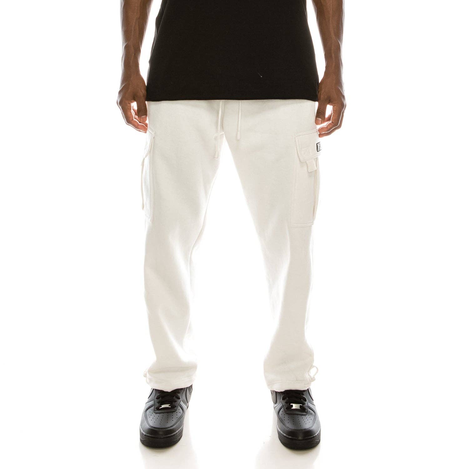 Victorious - Wholesale Pants - Men's - FL77 SOLID FLEECE HEAVYWEIGHT CARGO SWEATPANTS (OPEN PACK)4