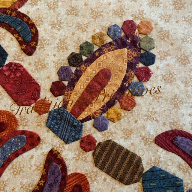 Traditional Primitives - Wholesale Craft Sewing Kit - Delightful Garden Applique Pattern2