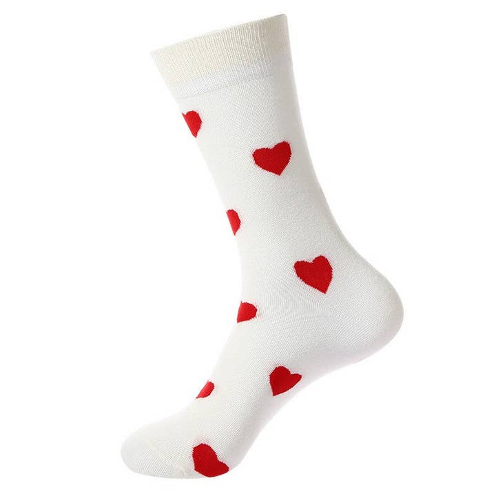 Heart Crew Socks for wholesale by Sock Shuttle